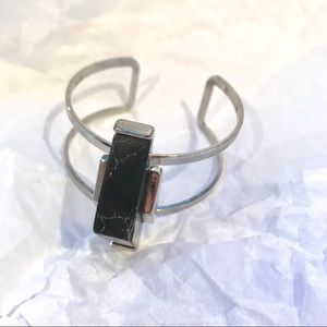 H&M marble&silver bracelet